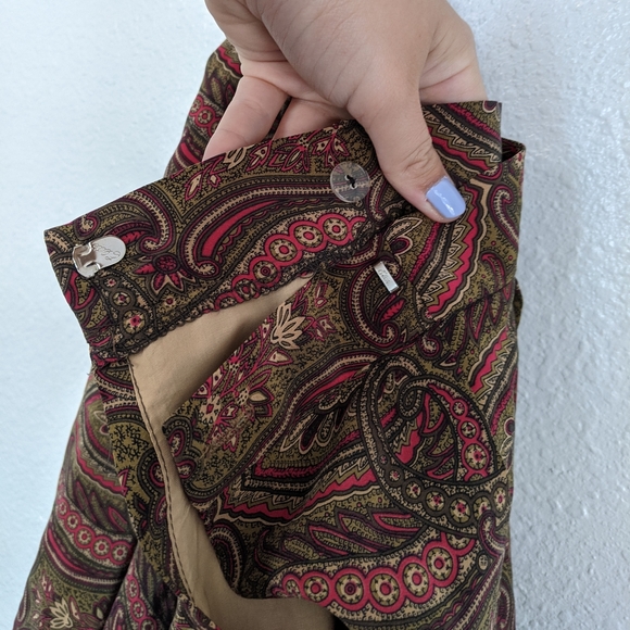 PBM for Nordstrom Vintage 100% Silk Skirt - Picture 6 of 7